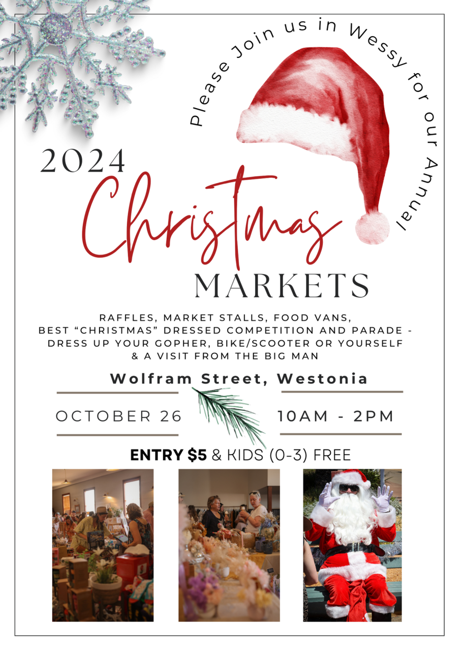 Westonia Christmas Markets 2024